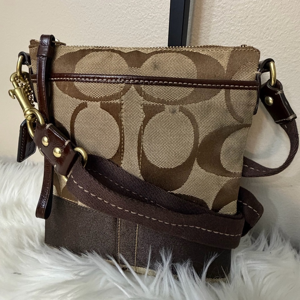 Coach Brown Leather Bag